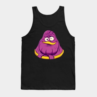 grimace confused funny face Tank Top